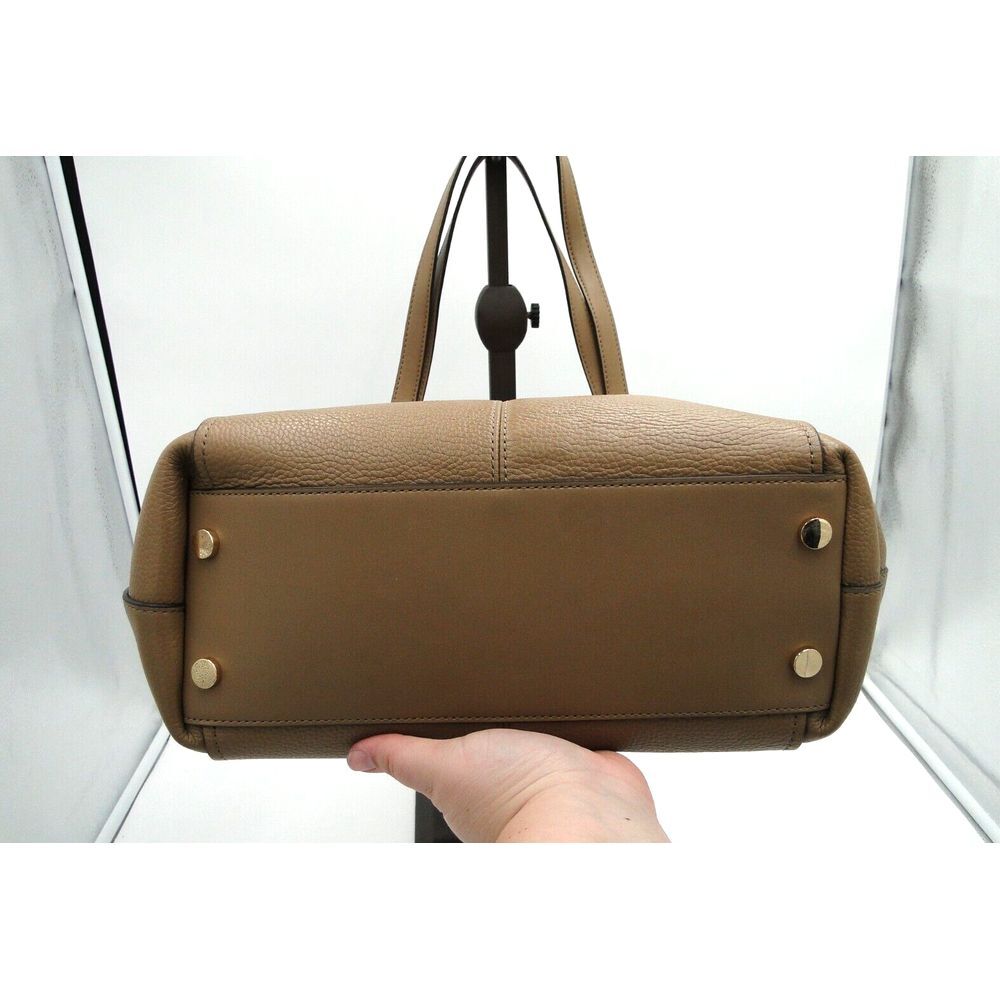 Michael Kors Molly Pebble Leather Tan w/Gold ‎ Hardware Bag OX-2204 F22 - Picture 3 of 7